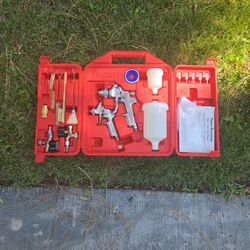 Iron Force Campbell Hausfeld Spray Gun Kit