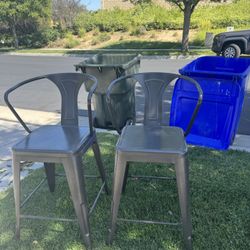 metal stools
