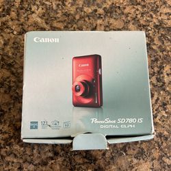 Canon Powershot SD780 IS Digital ELPH In Like New Condition 