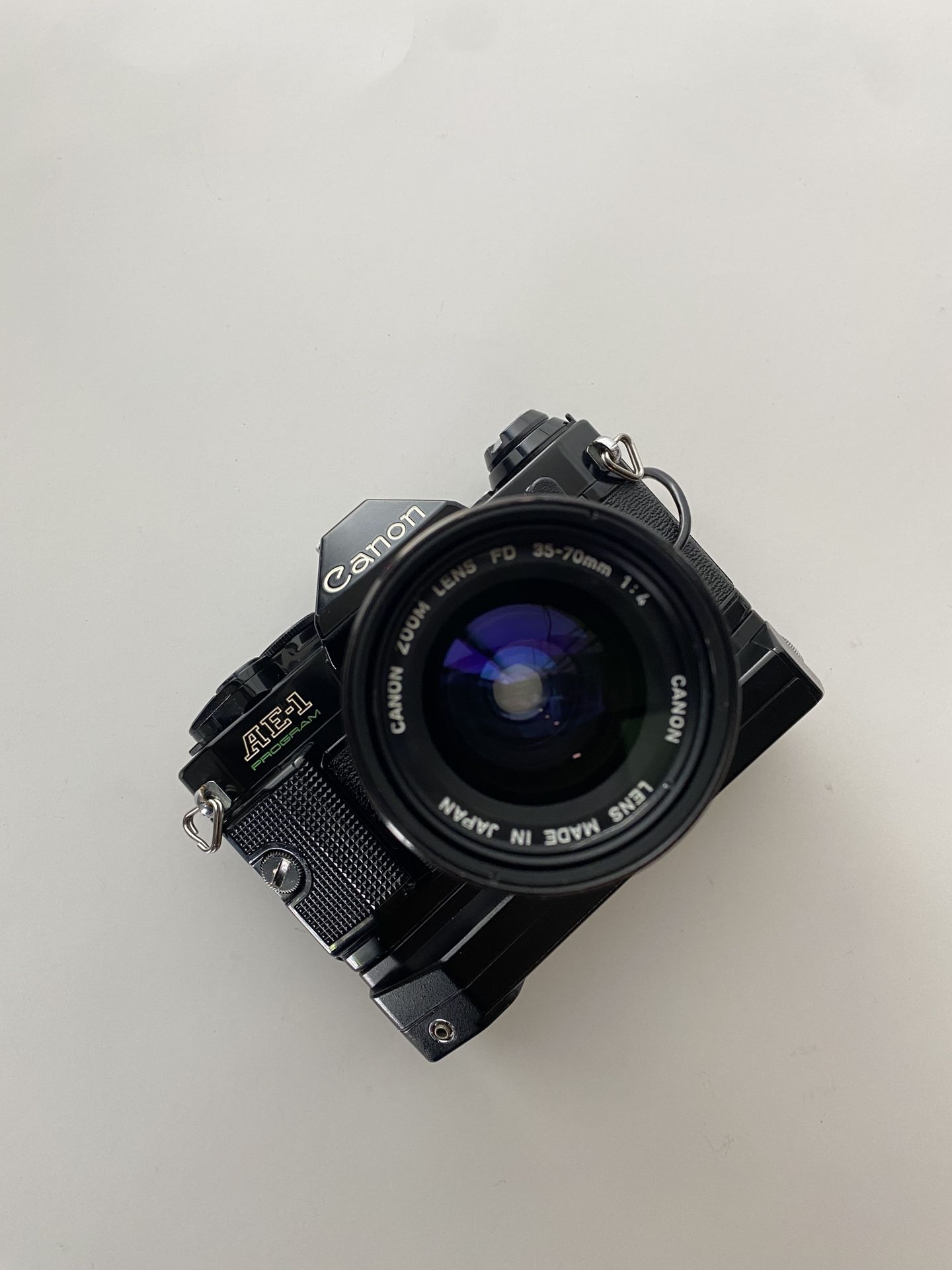 Canon Ae-1 Program Rare Kit (Data Back & Power Winder)