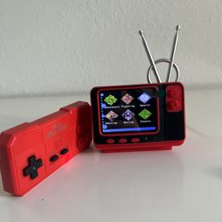 GV300S Retro Mini TV Game Console — Red
