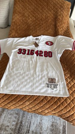 Rare Mitchell & Ness San Francisco 49ers “49ers of the Century” Jersey NWT Size 56 3XL