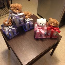 Gift Set Body Wash Lotion & Teddy Bear Woman Girl