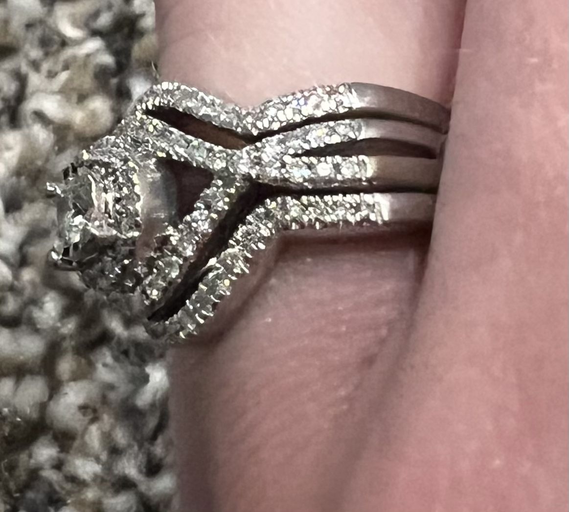 3 Ring Wedding Set