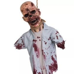 NEW - Spirit Halloween Hanging Corpse Decoration