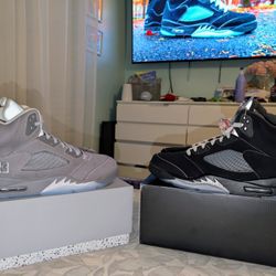 Jordan 5 Wolf Grey Size 10.5