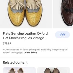 Oxford Flat Shoes 