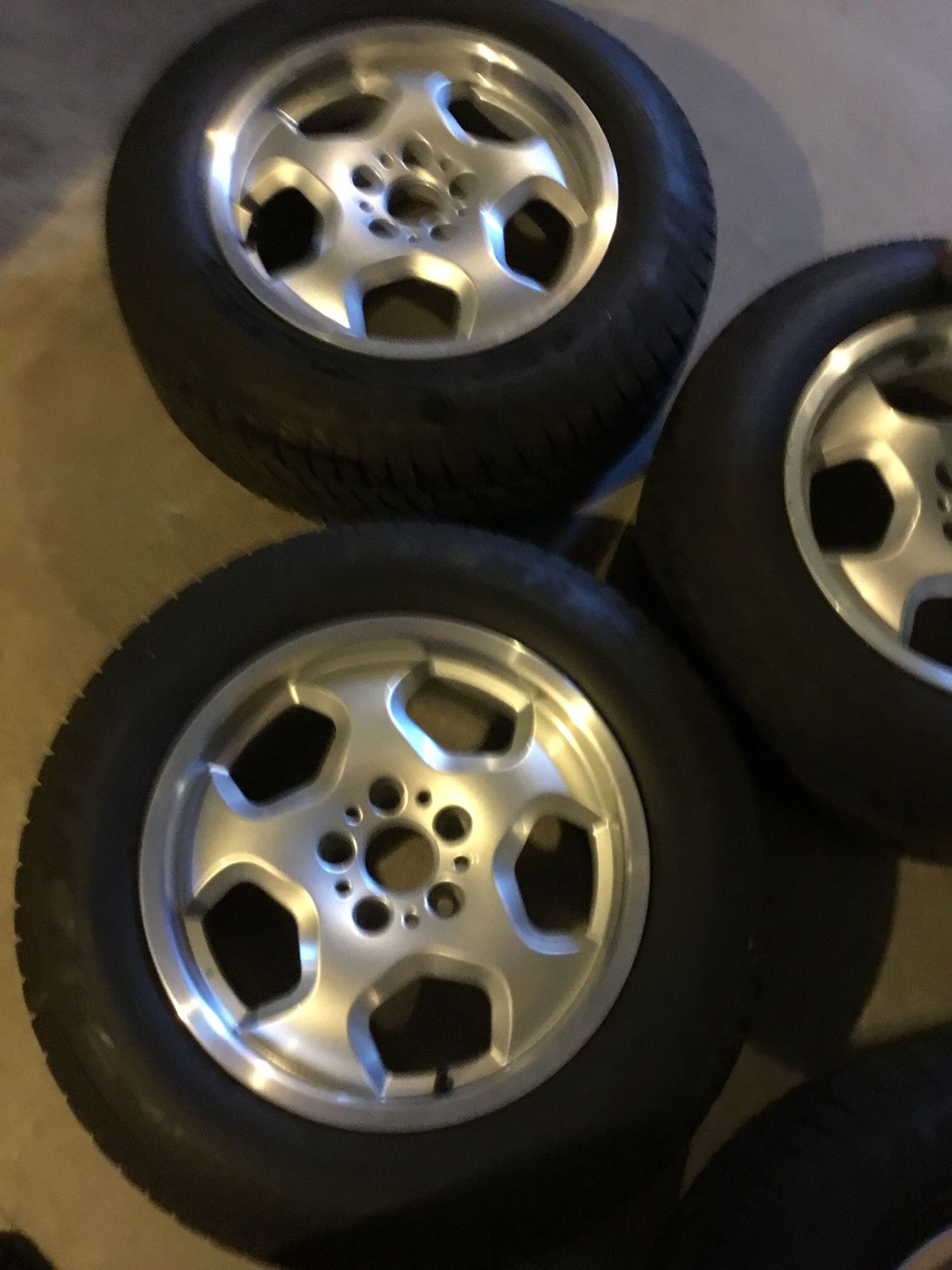 BMW X5 E53 set of rims and tires