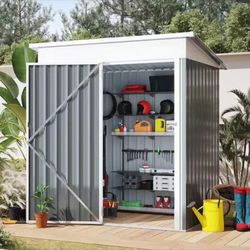 5 ft. W x 3 ft. D Metal Shed 