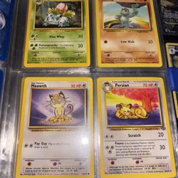 Pokémon 1999 Vintage Binder + Vintage Cards