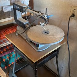 Delta Scroll Saw And Table