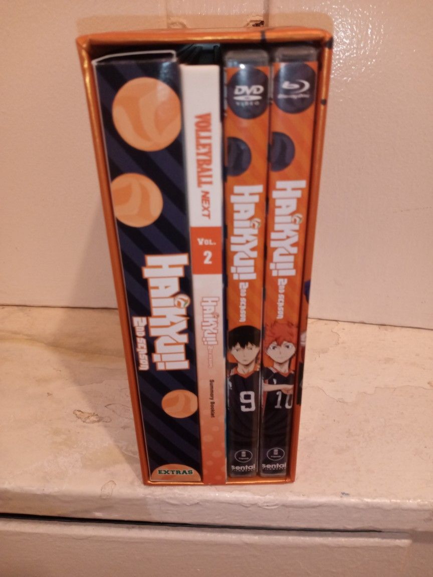 Haikyu Haikyuu Season 2 BLU-RAY 3 DISC BLURAY FROM Premium Box Limited  Edition