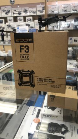 Zoom F3 2 Input/ 2 Track Professional Audio Recorder