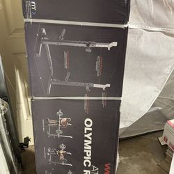Weider Attack Series Olympic Squat Rack
