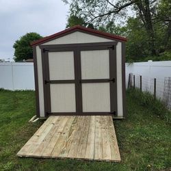 8x12 Amish Built Shed