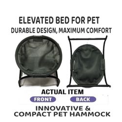 🛑 PET BED Elevated HAMMOCK Durable Comfort Comfy Relax STAND