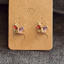 Beautiful Butterfly Earrings 