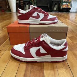Nike Dunk Low Saint John Varsity Red (2005) Sz 10.5
