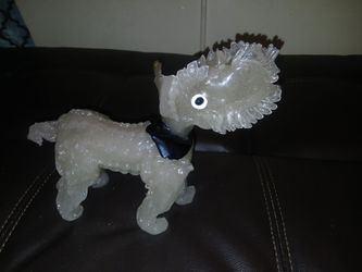 Murano Art Dog Figurine