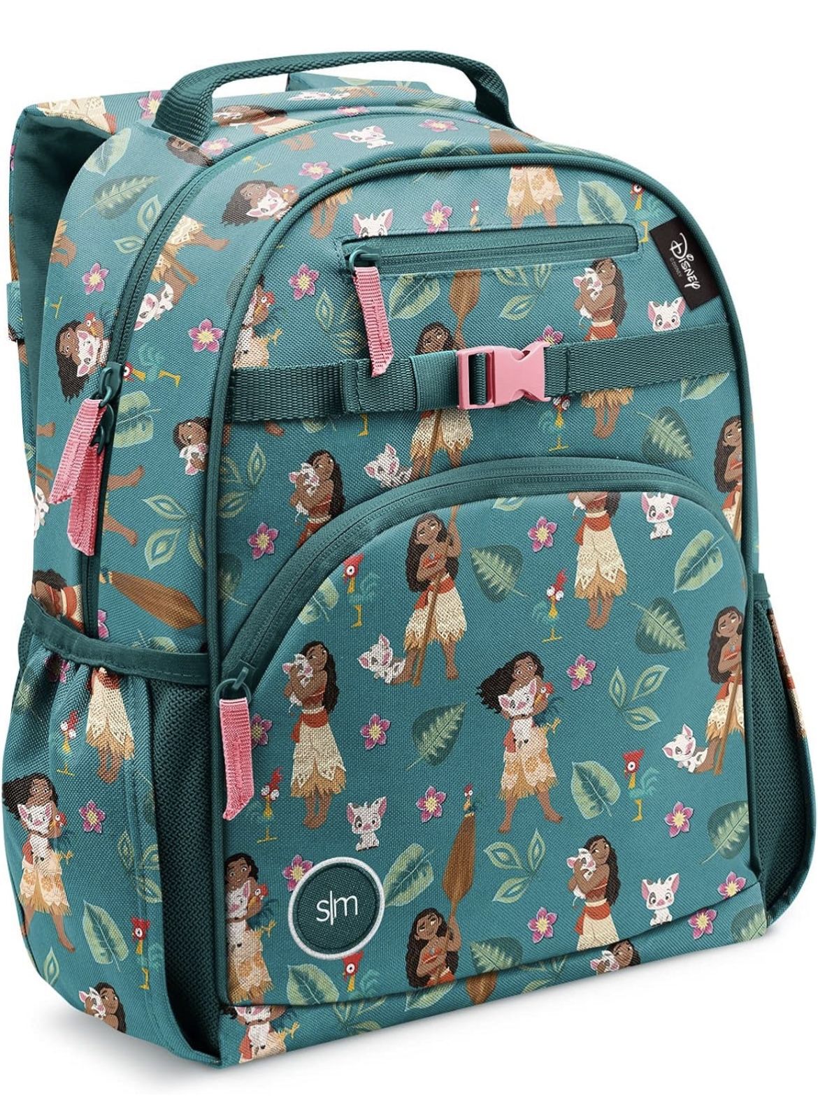 Disney Simple, Modern New Moana Backpack. It Is Smaller So Great For A Kindergartener or smaller elementary school child