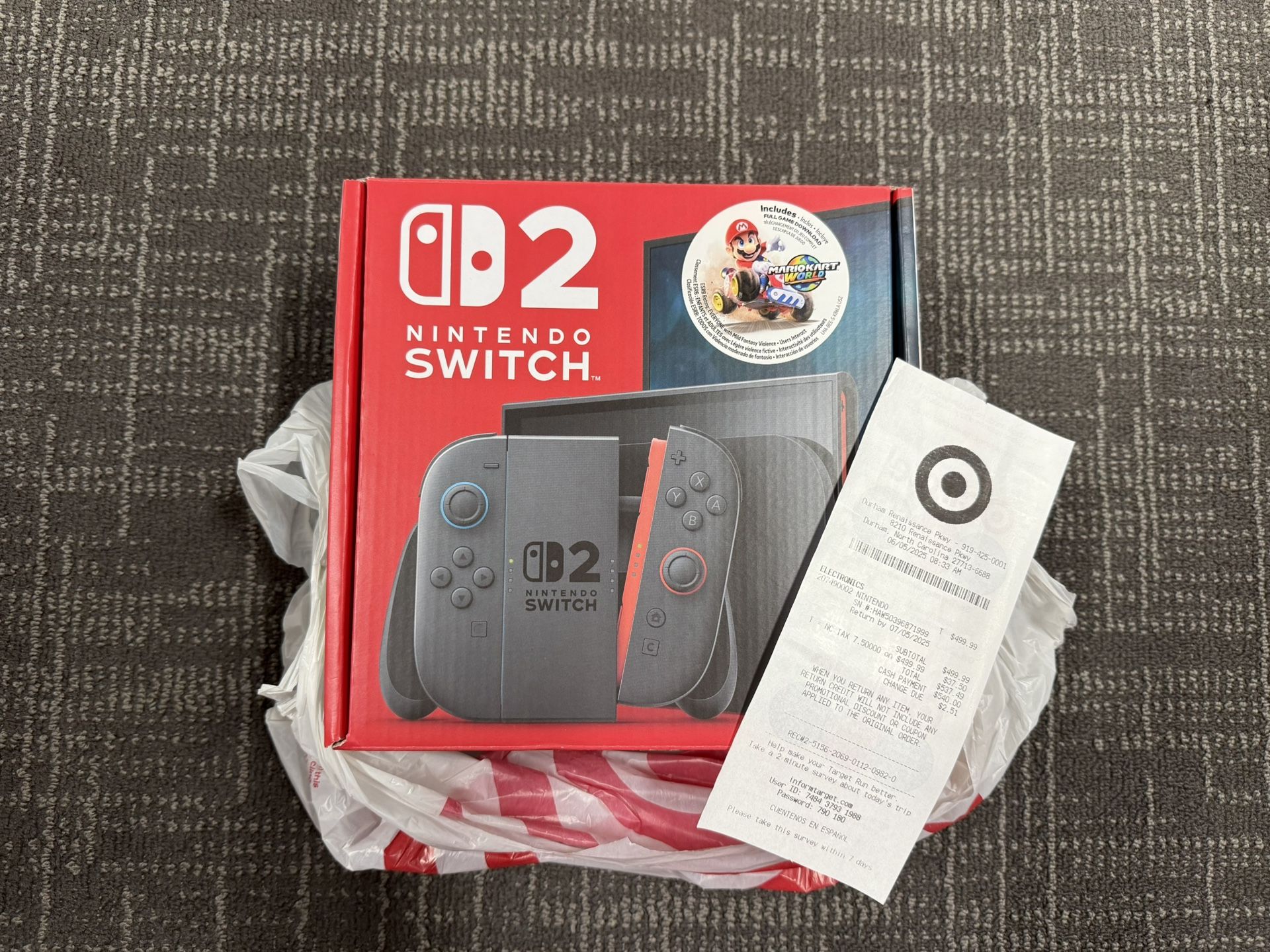 Nintendo Switch 2 Mario Kart Edition