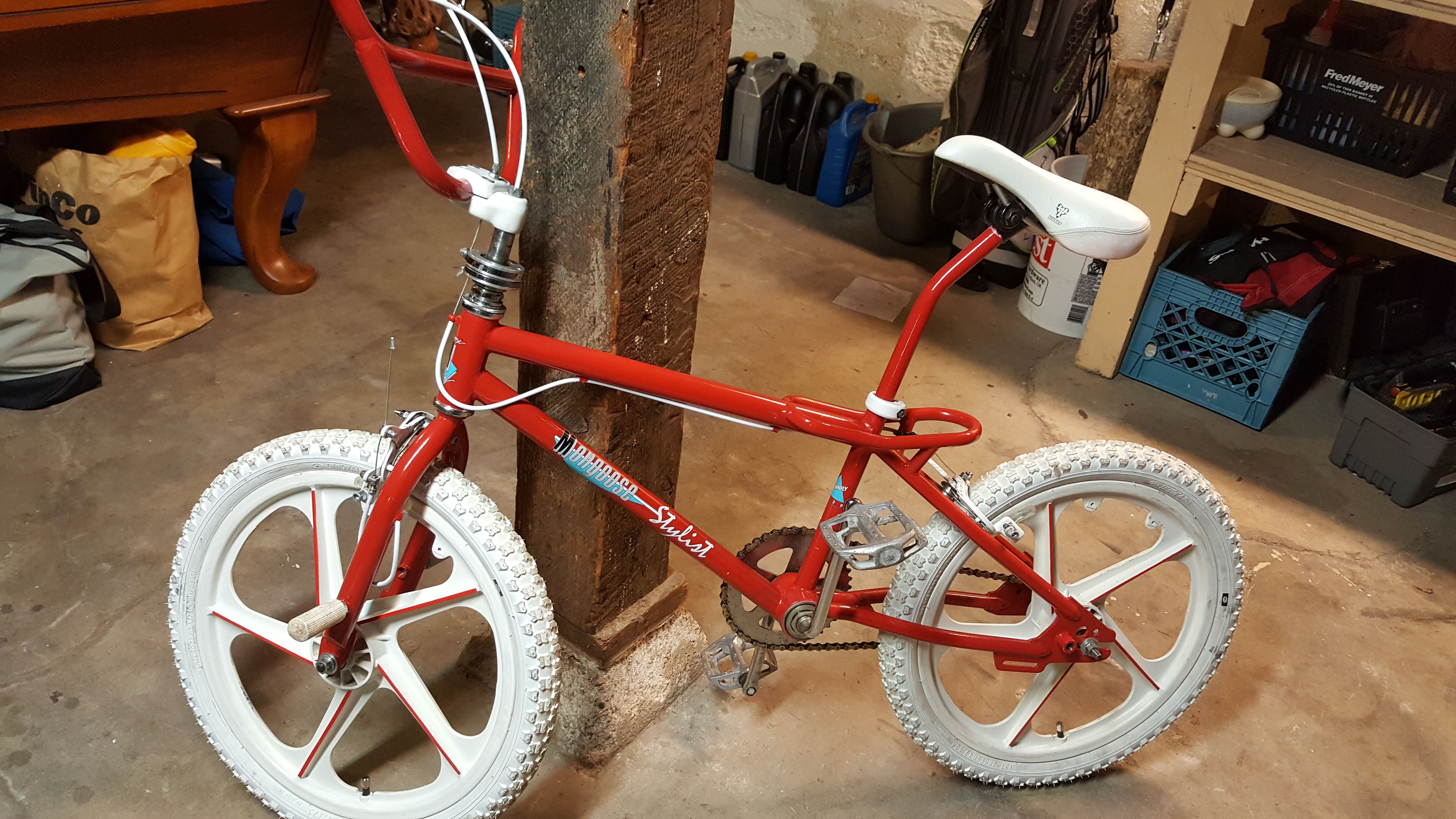Completely restored 1988 Mongoose stylist almost all Original Part!