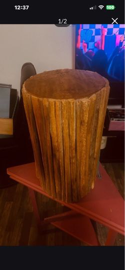 Side wooden table