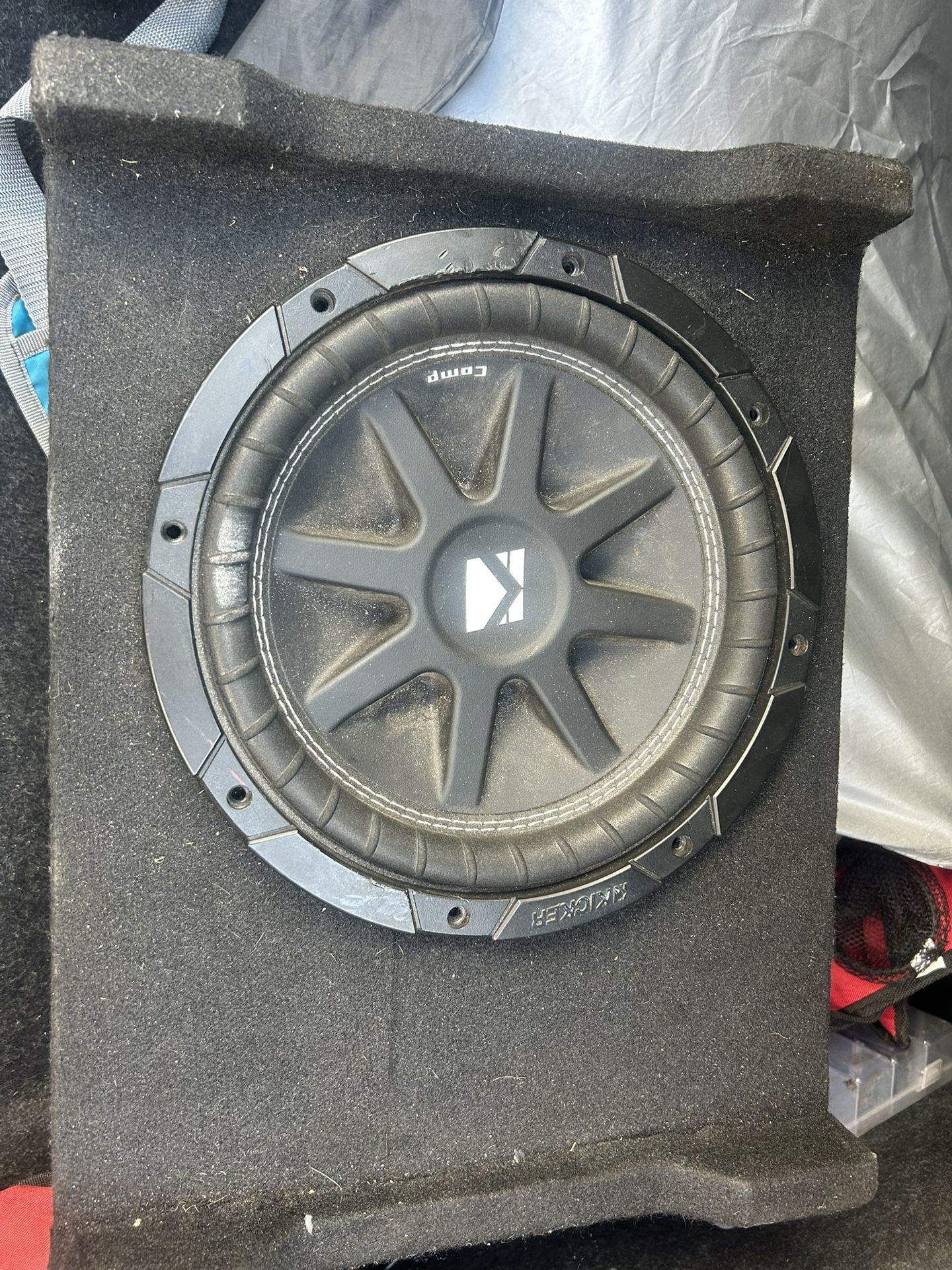 10 Inch Sub At 2ohm With 1200 Watt Amp