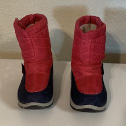 Little Girls Snow Boots Size9