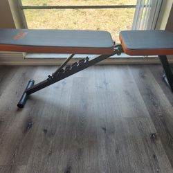 Luster Adjustable Weight Bench
