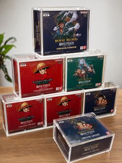 One Piece Booster Box Acrylics