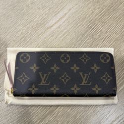 Louis Vuitton Clémence Wallet - Rose Ballerine Monogram
