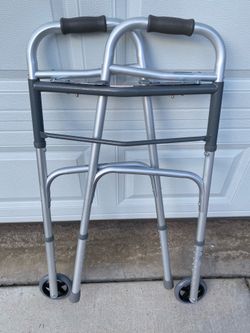 Brand New Folding Lightweight, Height-Adjustable Walker for Adults