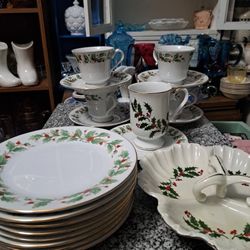 Teacup And Plates 