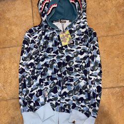 BAPE Camo Zip Up Hoodie (SHIPS NEXT DAY)
