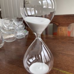 Glass Modern Hourglass