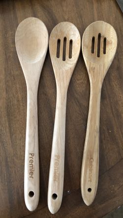 Large wooden spoons