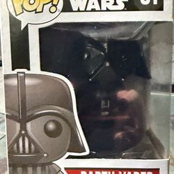 Funko Pop Star Wars Darth Vader #01 Bobble-Head Vinyl Figure w/ Box