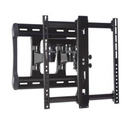 New Other SANUS All-Weather Full-Motion Wall Mount Dual Extension Arms for 42"-90"  Flat-Panel TVs, Extends 20", Black