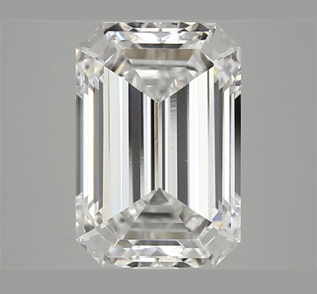 2.92Ct Emerald Cut Lab Grown Diamond F/VS1