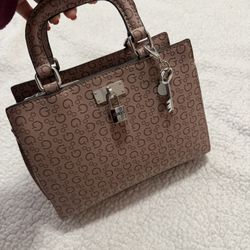 GUESS Blush Pink Satchel/Purse