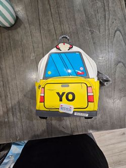 $100  - Toy Story Pizza Planet Truck Glow and Light Up Disney Pixar Loungefly Backpack