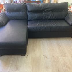 Black Couch IKEA 