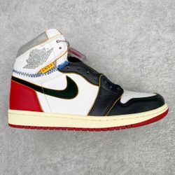 U'nion LA x J 1 Retro High NRG 'Black Toe'