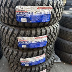 LT 235/75/15 Atlander MT Mount And Balance Included Montadas Y Balanciadas Gratis