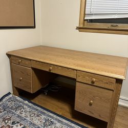 Sturdy Wood Desk