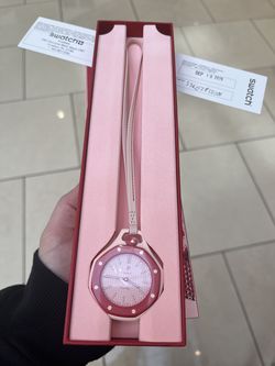 Audemars Piguet x Swatch Royal Pop in Otto Rosso
