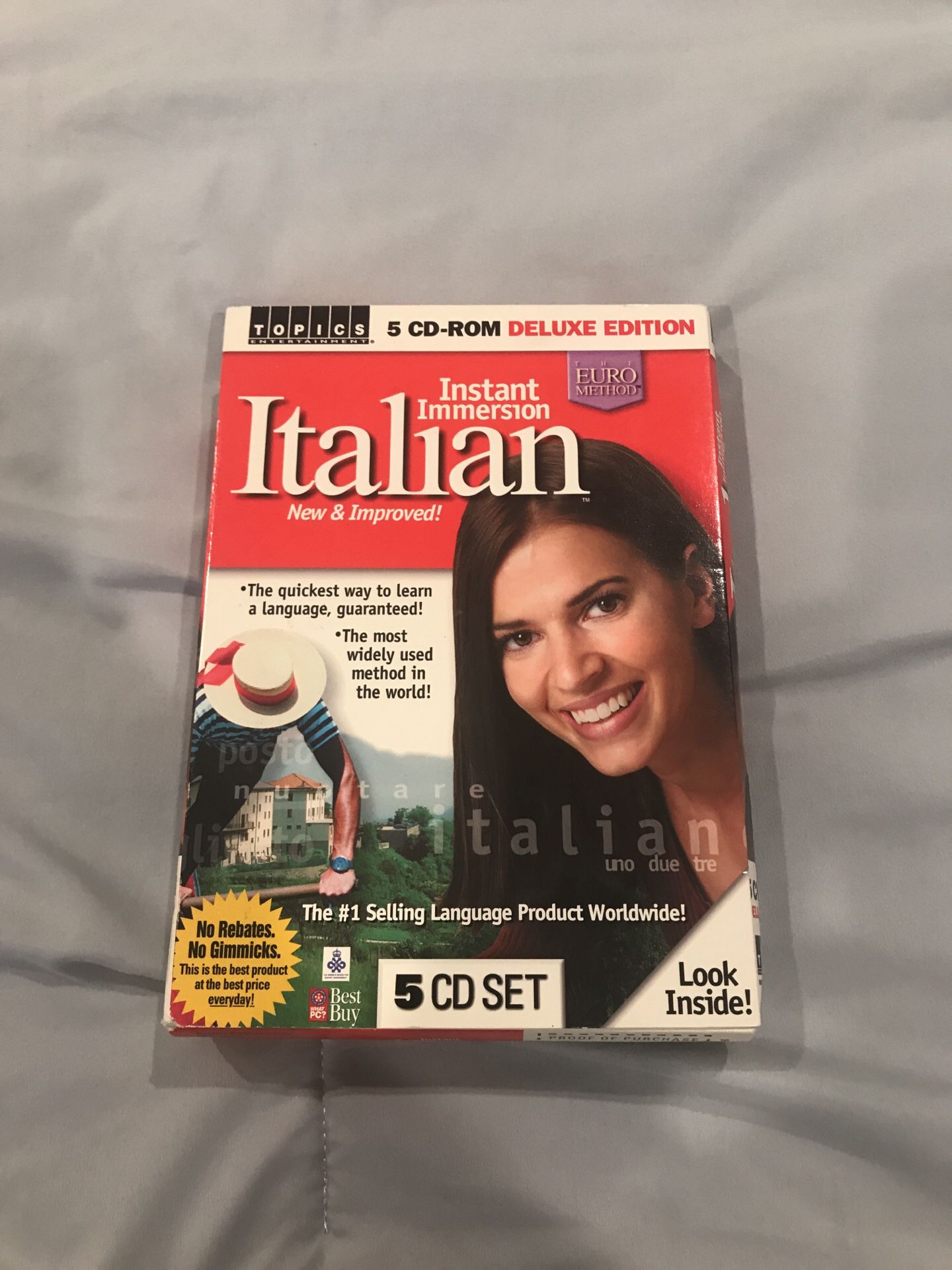 Learn Italian CD-rom deluxe edition