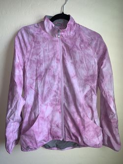 Women’s adidas zip wind rain jacket size s