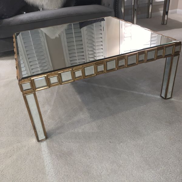 Z gallerie mirror end tables 3 pc for Sale in Sugar Land, TX OfferUp